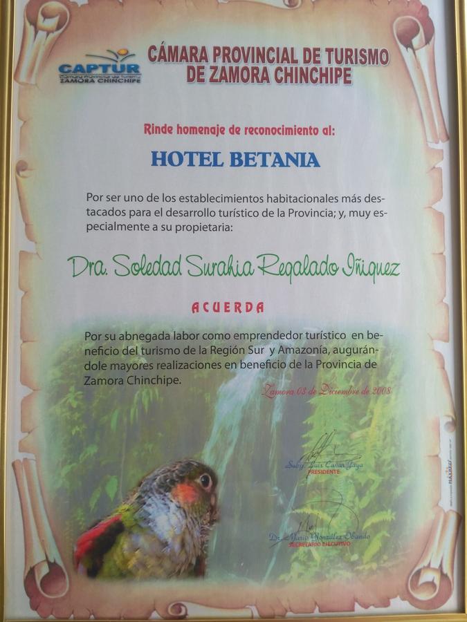 Hotel Betania Zamora ภายนอก รูปภาพ